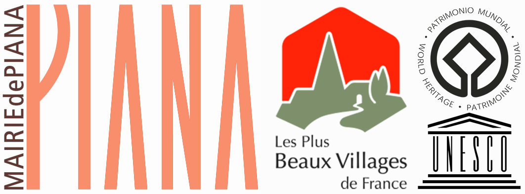 Logo Piana + Label plus beaux villages de france